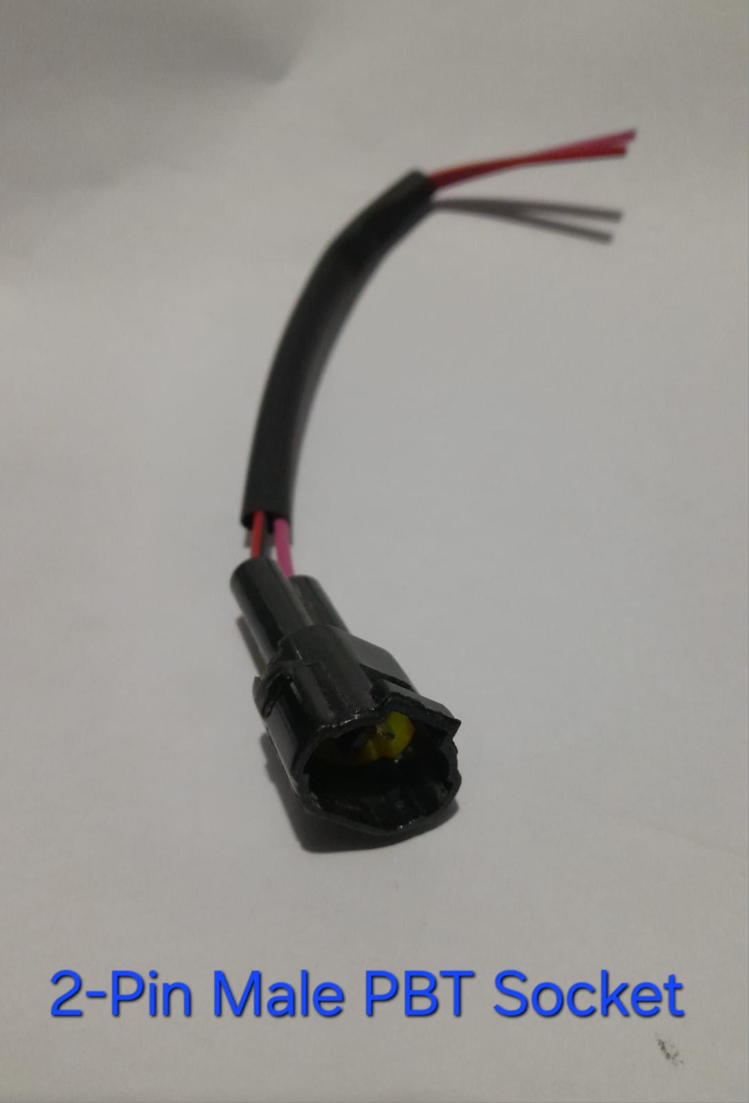 Wiring Socket 2-Pin Male PBT 3W Bajaj RE-Compact BS6